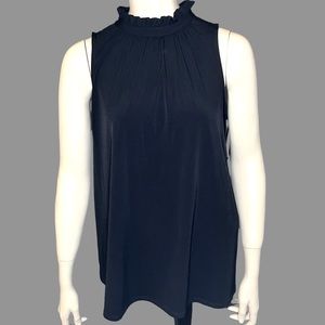 NEW The Limited Black Sleeveless Halter Dress Blouse Top Shirt Business Casual